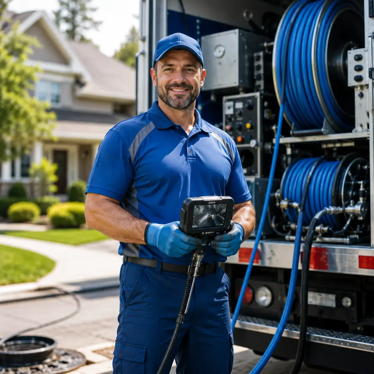 Local outdoor drain cleaning specialists in Benton, MS